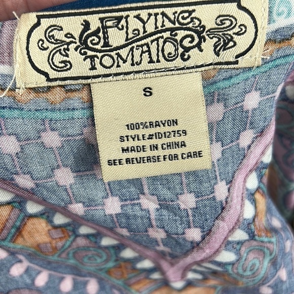 Flying Tomato Boho Maxi Dress Size S - Picture 6 of 11